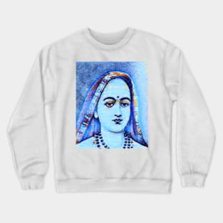 Adi Shankara Portrait | Adi Shankara Artwork | Adi Shankara Painting 14 Crewneck Sweatshirt